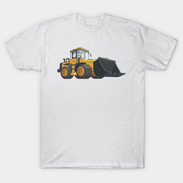 Bulldozer T-Shirt by Asykar